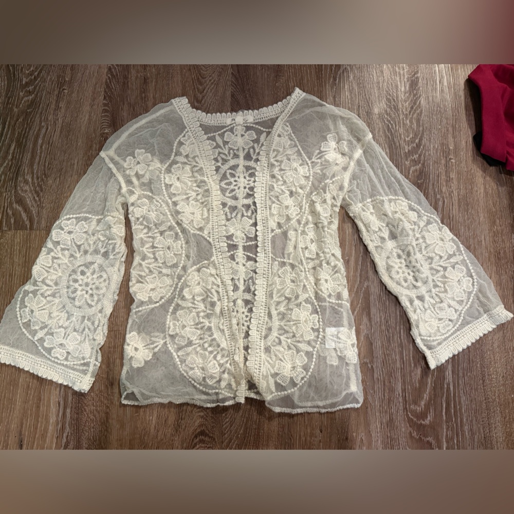 Lace cover up